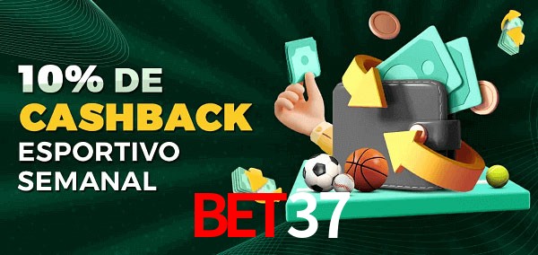 10% de bônus de cashback na Bet37